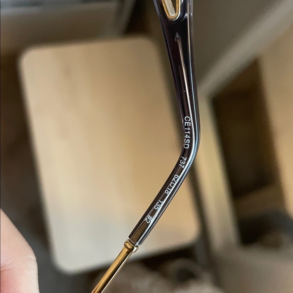 Chloe Carlina round metal sunglasses - Picture 9 of 10